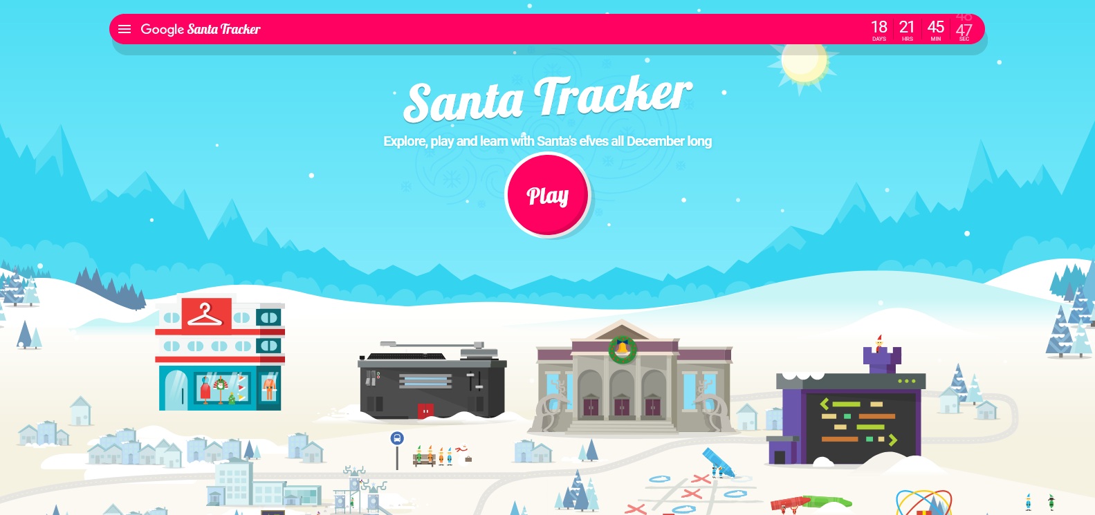 Google’s Santa’s Village