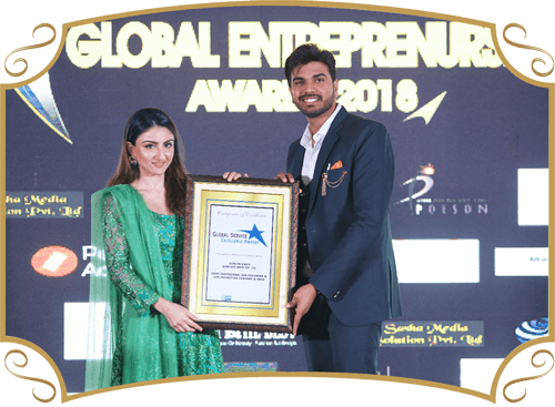 Won Global Service Excellence Award For Most Professional Web Designing And Web Promotion Company In India